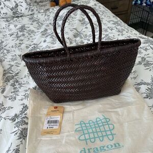 Dragon Diffusion Triple Jump Small Dark Brown Bag New With Tags And Dust Bag